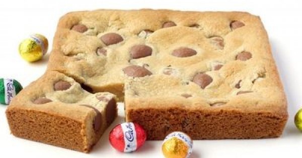 Easter Egg Cookie Slice