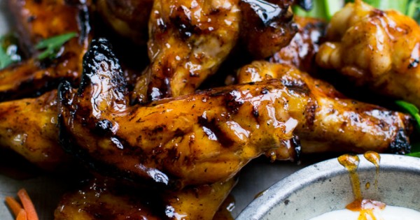 Honey Buffalo Chicken Wings