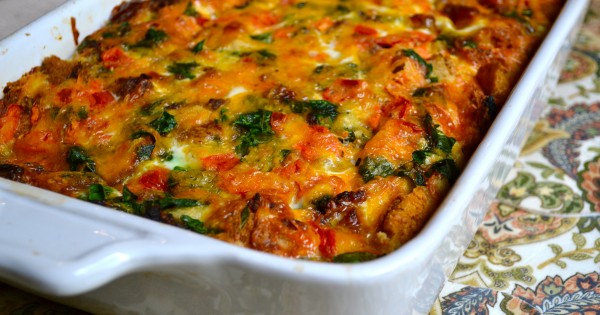 Egg and Sausage Breakfast Casserole
