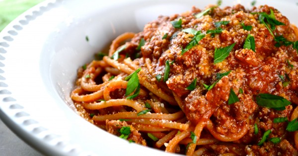 Spaghetti with Meat Sauce