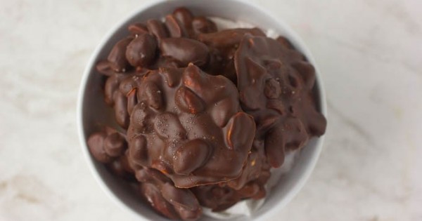 Salted Dark Chocolate Clusters