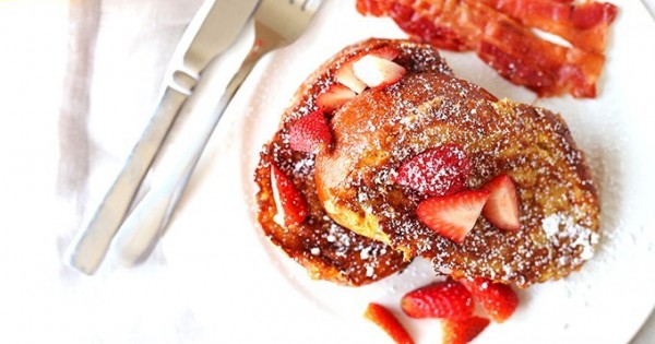 Stuffed French Toast Recipe with Strawberries