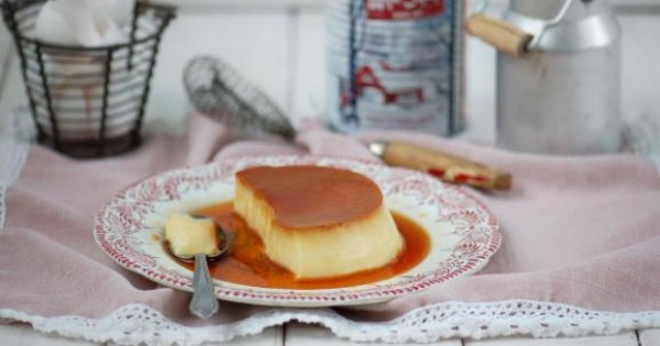 Maple Caramel Custard