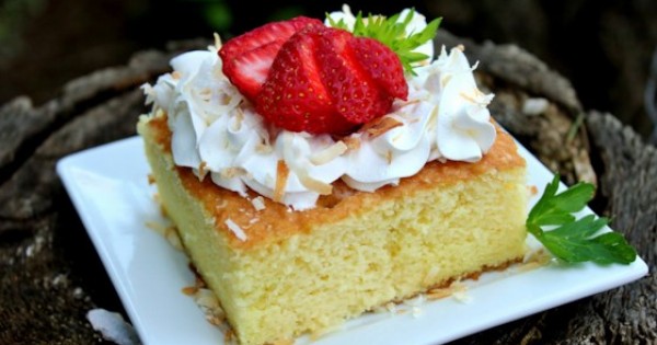 Pastel de Tres Leches (Three Milk Cake)