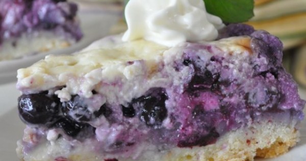 Nova Scotia Blueberry Cream Cake