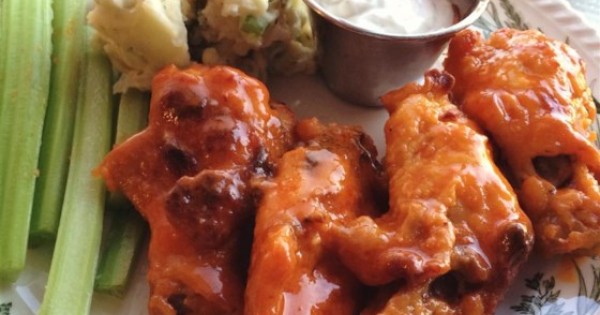 Baked Buffalo Wings