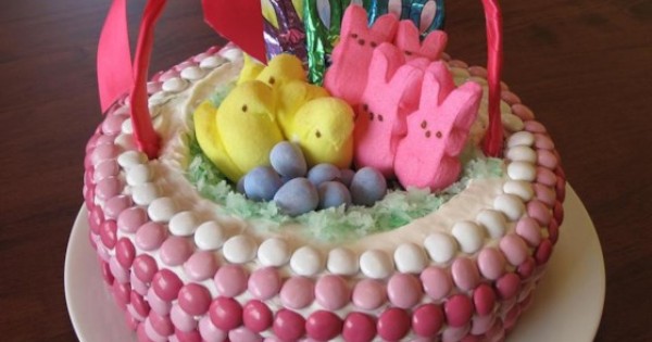 Easter Basket Cake