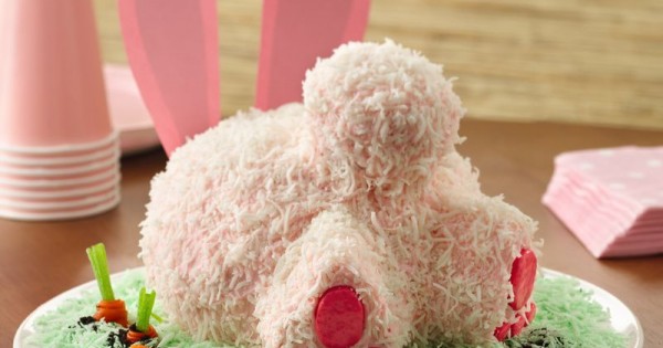 Bunny Butt Cake