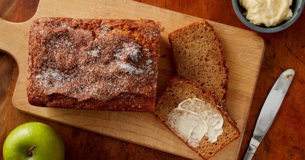 Easy Cake Mix Apple Bread