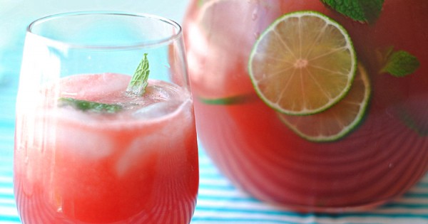 Watermelon Lime Mocktail