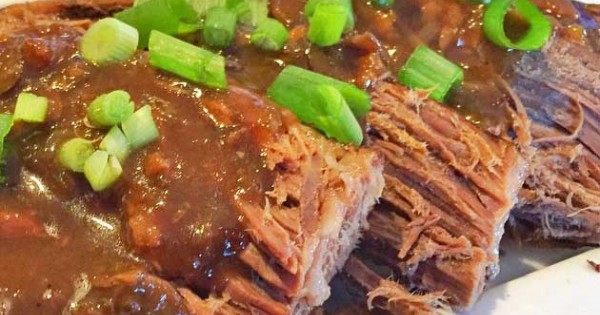 Roast Beef with Onion au Jus