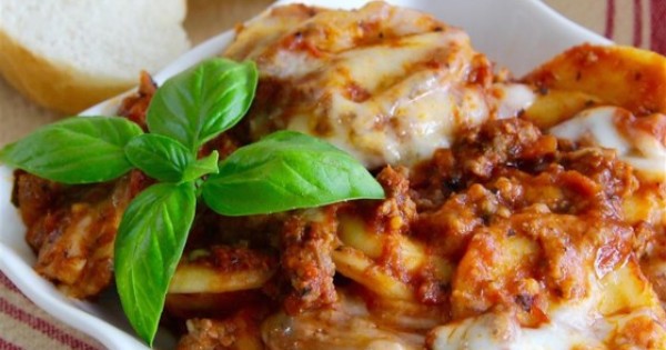 Randy's Slow Cooker Ravioli Lasagna