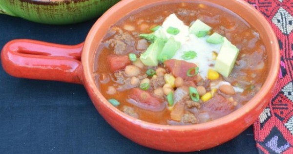 Busy Day Slow Cooker Taco Soup