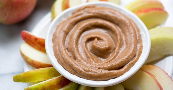 3-Ingredient Healthy Caramel Apple Dip