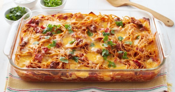Taco Spaghetti Bake