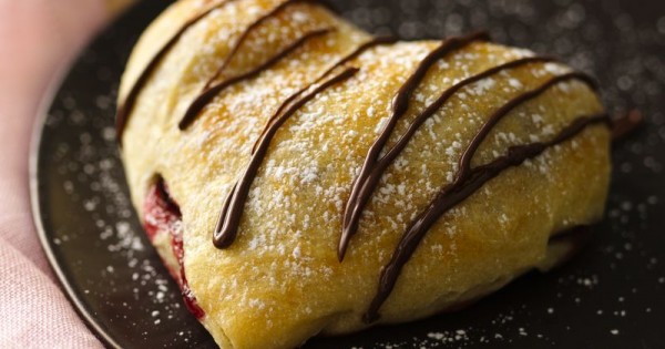 Chocolate-Raspberry Hearts