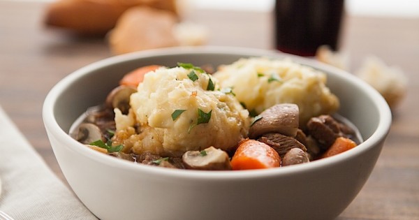 Beef Stew with Potato Dumplings