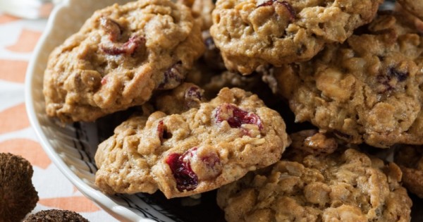 Black Walnut, Cranberry and White Chocolate Cookies