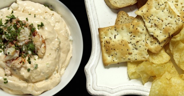 Lobster and Green Onion Dip