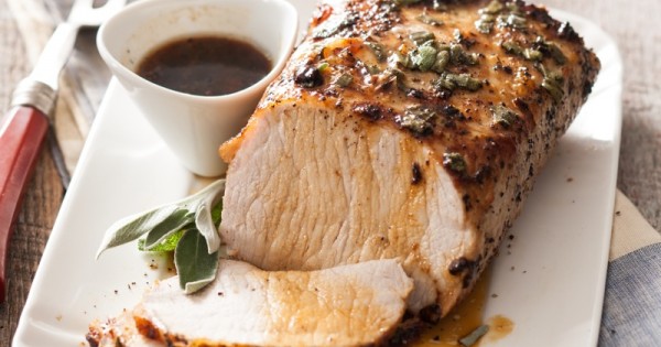 Roast Pork with Honey and Sage