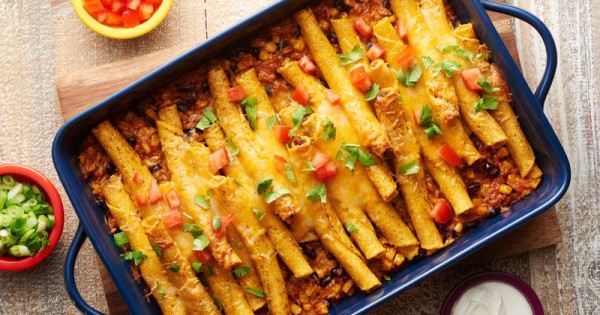 Beef Taquito Casserole