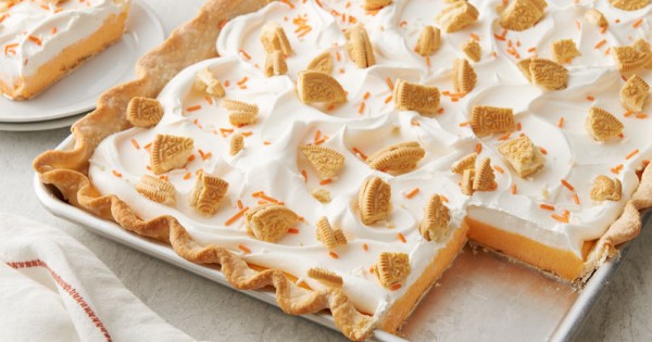 Orange Creamsicle™ Slab Pie