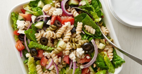 Greek Tossed Pasta Salad