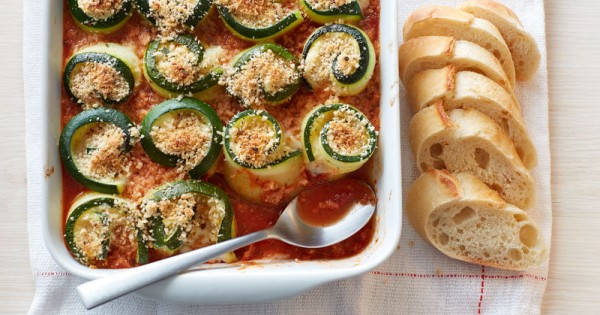 Cheesy Zucchini Lasagna Roll-Ups