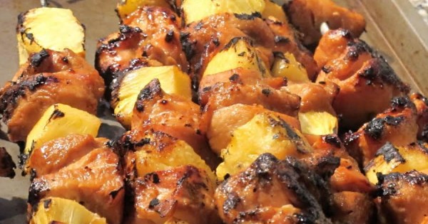 Chicken Pineapple Kabobs