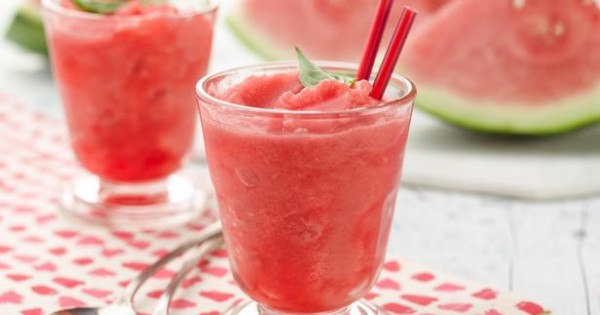 Watermelon Lemonade Slushie