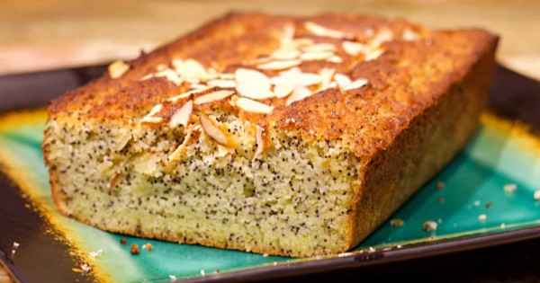 Keto Almond Poppyseed Bread