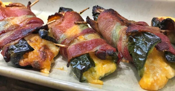 Keto Poblano Pepper Poppers