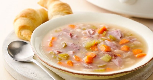 Easy Slow-Cooker Ham Bone Soup