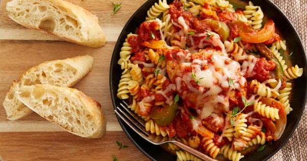 Slow-Cooker Pizza Chicken