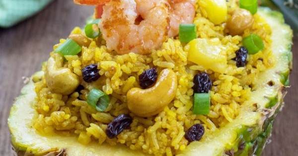 Pineapple Shrimp Fried Rice
