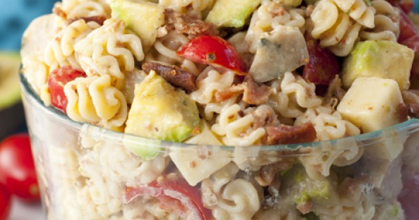 Chicken Club Sausage Pasta Salad