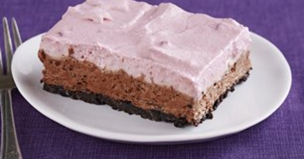 Chocolate-Raspberry Mousse Dessert