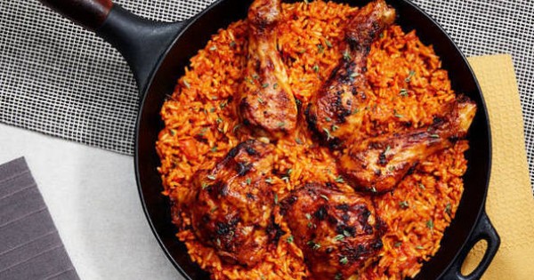 West African - style Jollof rice