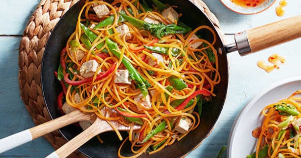 Butternut boodles stir-fry