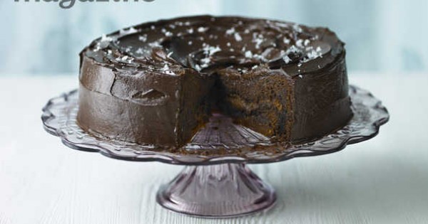 Salted butter caramel cake