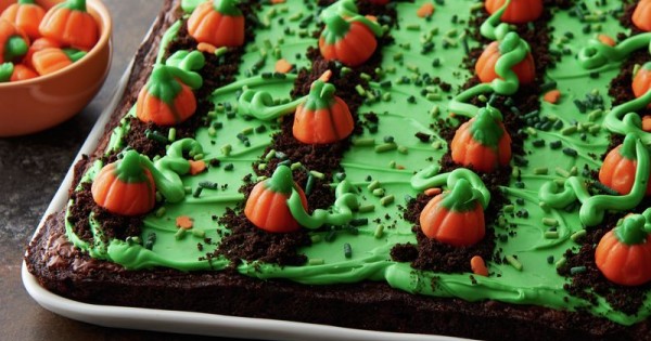 Pumpkin Patch Brownies