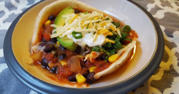 Crock Pot Chicken Enchilada Soup