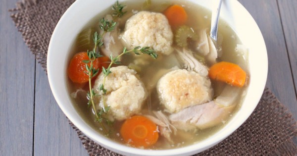 Crock Pot Chicken Matzo Ball Soup