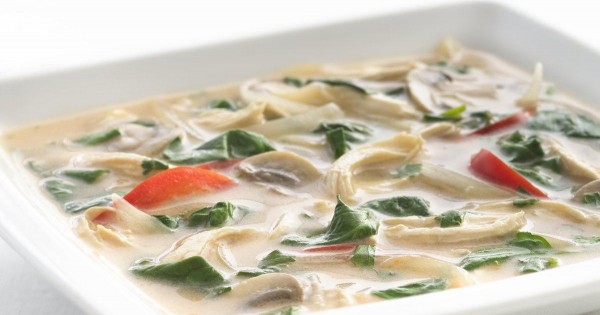 Healthified Thai Chicken Soup