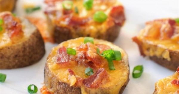 Cheese and Bacon Potato Rounds