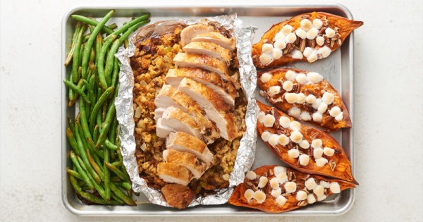 Sheet-Pan Turkey Dinner