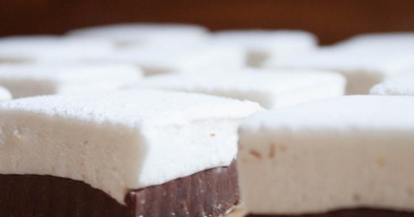 Double-Decker Marshmallow Fudge