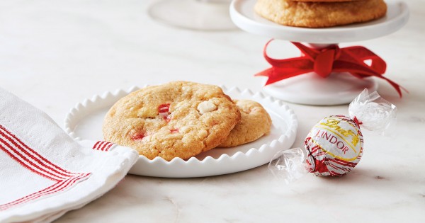 Lindor Candy Cane Cookies
