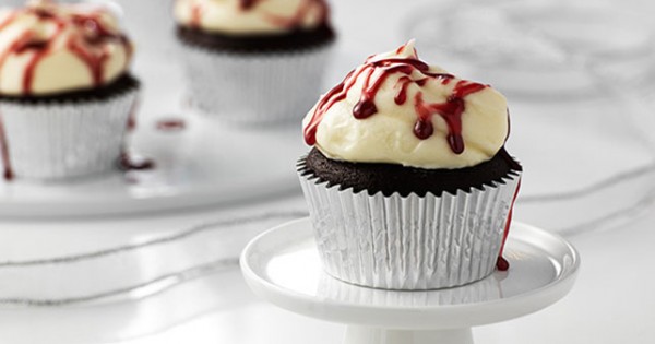 Red Wine Cupcakes with Cream Cheese Frosting