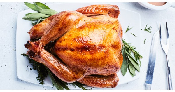 Salted Roast Turkey with Herbs and Shallot-Dijon Gravy